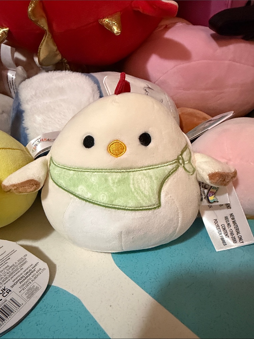 NWT Squishmallows 5” Todd the Chicken Easter 2021